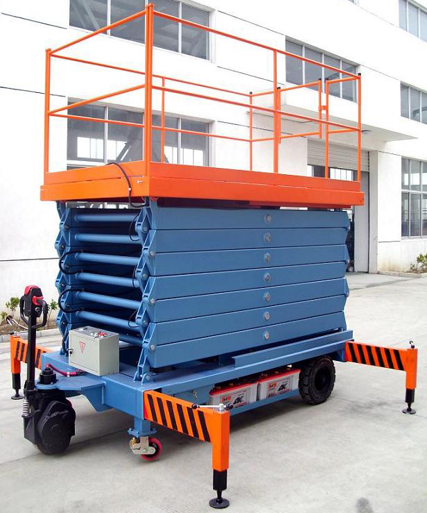赤峰助力行走剪叉式高空作业平台